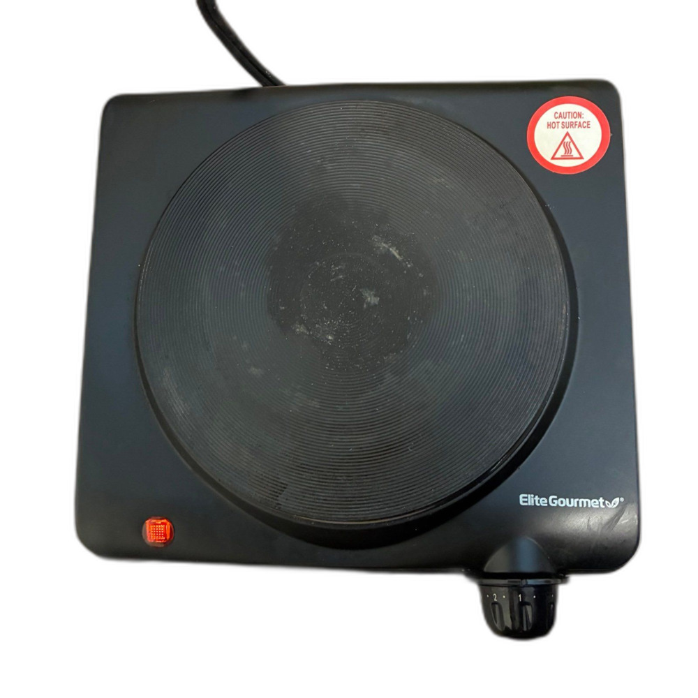 Elite Gourmet Single Electric Hot Plate / Burner